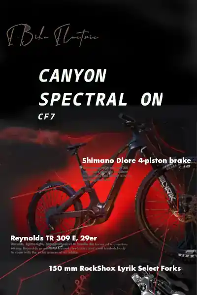 Canyon Spectral ON Infographic