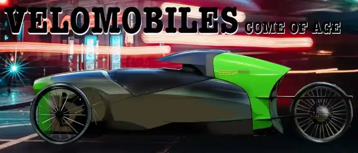 Fully enclosed Velomobile from Northern Lights